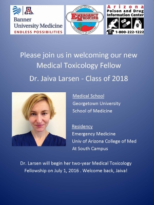Welcome back, Dr. Larsen!