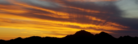 Sunset on Tumamoc Hill