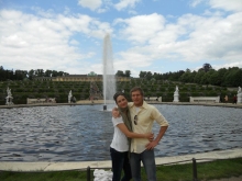 Aaron Wesley and wife