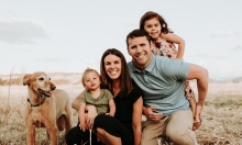 Adam Whiteley and Family