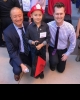 Drs. Tang and Leetch with Anthony Castrillo
