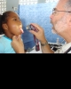 Ken Iserson, MD and patient